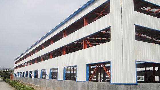 ASTM Bangunan Struktur Baja Gedung Gudang Besar Q235 Q355B
