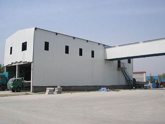 Q235B Q355B Kerangka baja ringan Konstruksi Galvanized Purlin