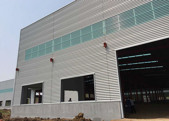 Bangunan Industri Berat Struktur Baja Lokakarya Desain Ruang Terbuka
