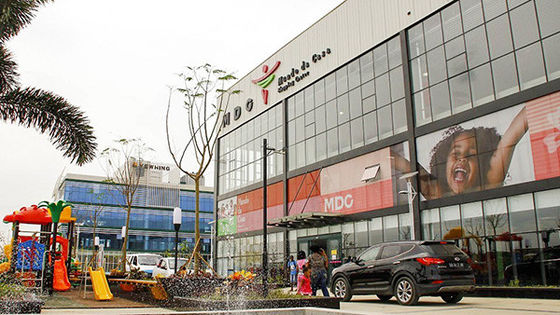 Struktur Baja Bangunan Ritel Komersial Prefab Untuk Bisnis