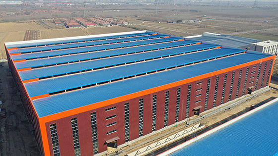 XGZ gudang struktur baja gudang baja prefabrikasi ISO9001