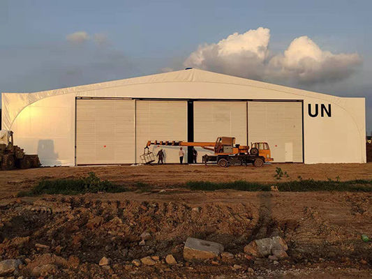 Hangar Struktur Baja yang Disesuaikan untuk Tekanan Angin dan Beban Salju