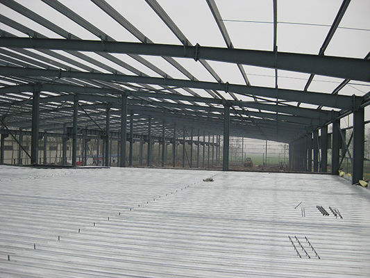 Q355B Pabrik Struktur Baja Custom CE EN1090 Sertifikasi ISO9001